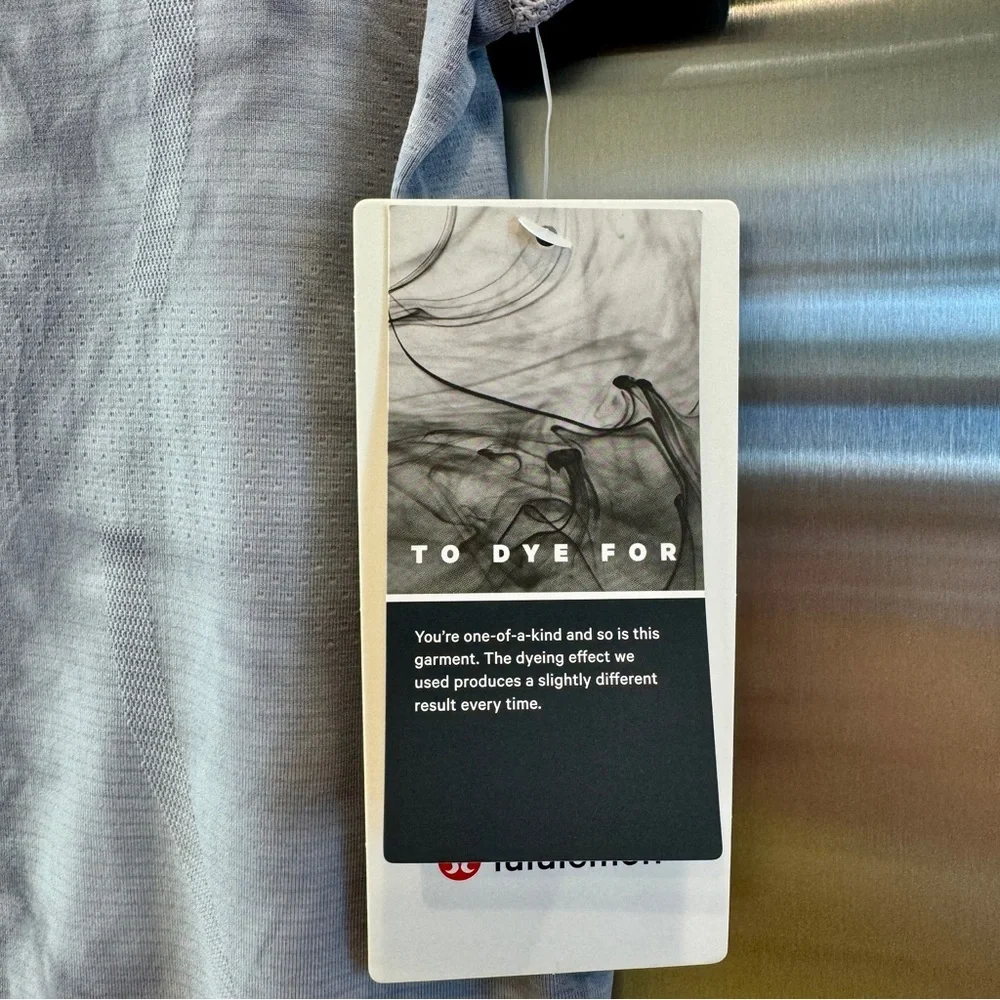 NWT Lululemon Swiftly Tech Short Sleeve Shirt 2.0 Marble Dye Rhino Grey Athletic